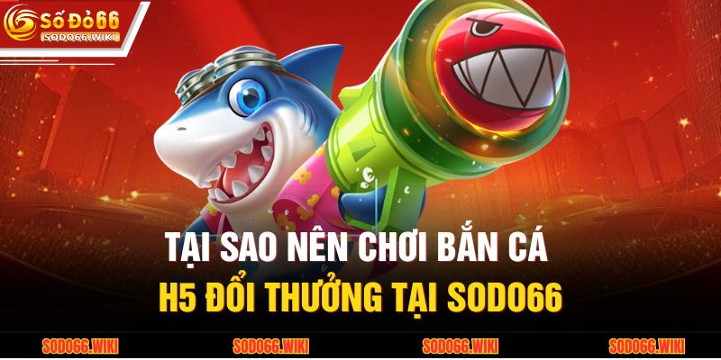 Tại sao nên chơi bắn cá H5 đổi thưởng tại SODO66